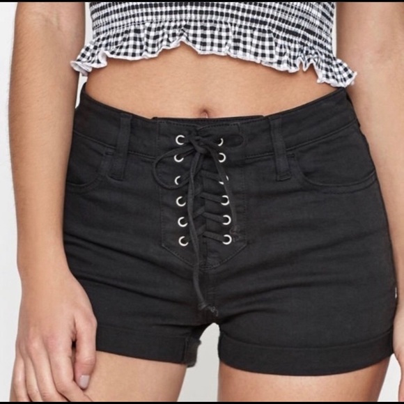 PacSun Pants - Pacsun high rise super stretch shortie shorts